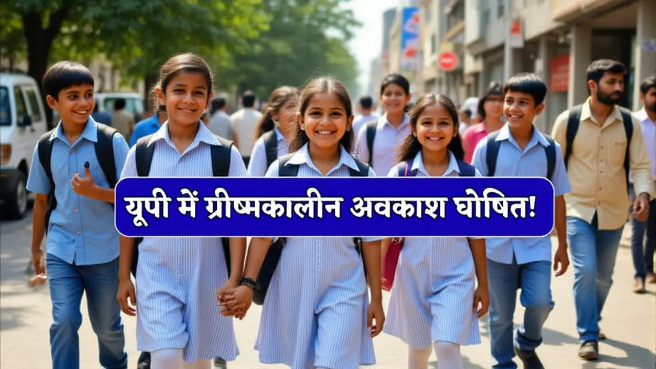 यूपी में स्कूलों की गर्मियों की छुट्टियां बढ़ी, अब खुलेंगे 25 जून को